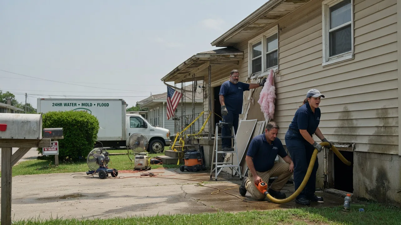 Water Damage Repair in Prairie Du Rocher, IL near me